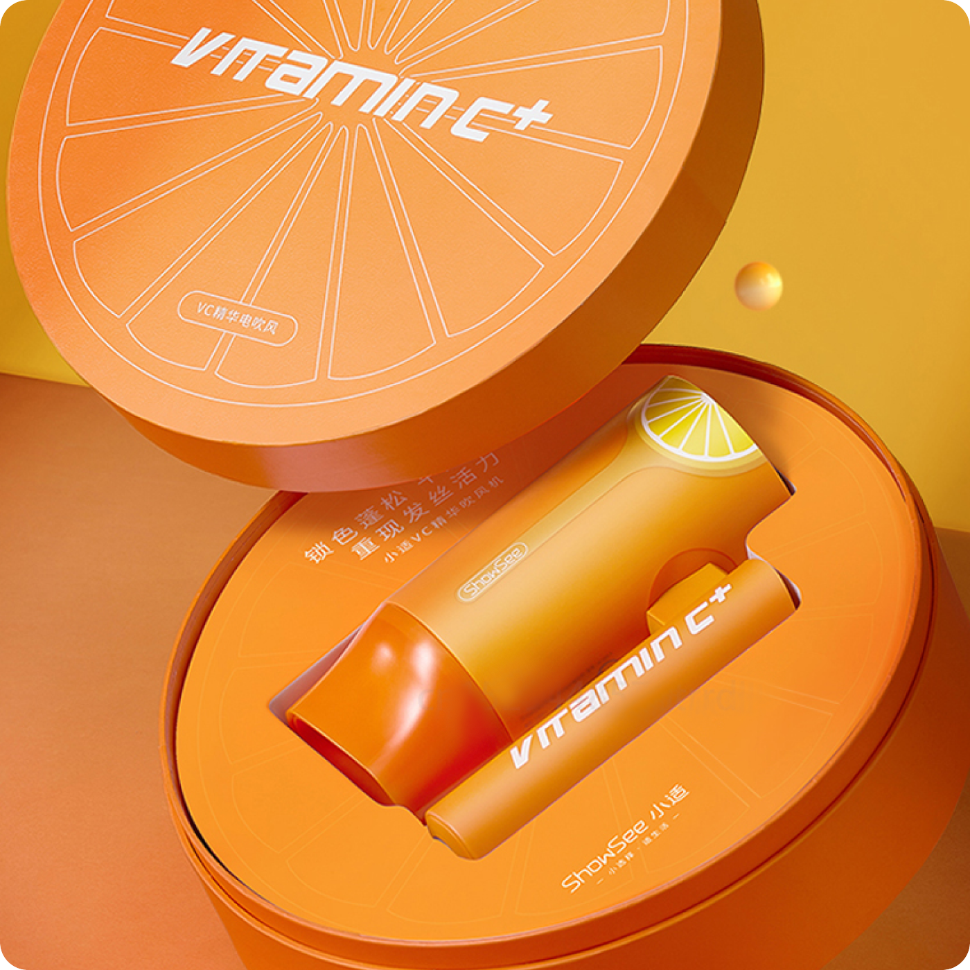 фен в подарок xiaomi showsee electric hair dryer vitamin c