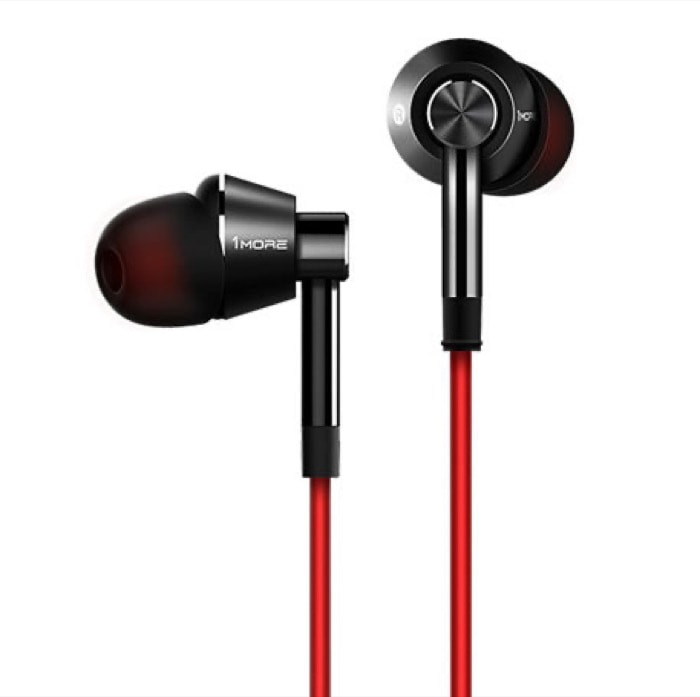 Наушники Xiaomi 1MORE 1M301 Single Driver (чёрно-красные)