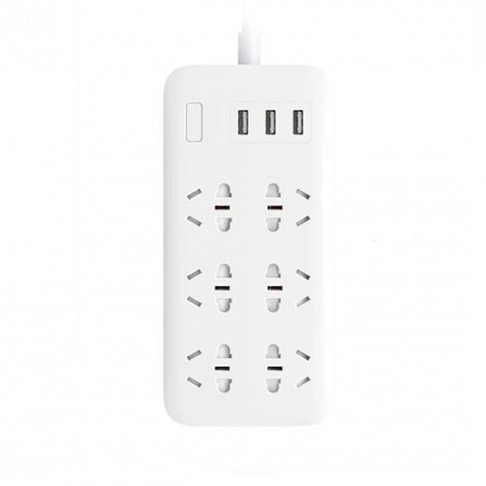 Удлинитель Xiaomi Mi Power Strip 6 розеток + 3 USB