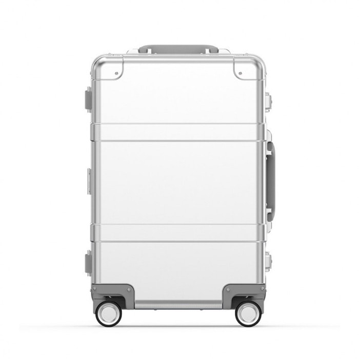 Чемодан металлический Xiaomi 90 Points Metal Suitcase 20" (серебро)