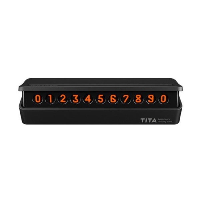 Временная карта парковки Xiaomi Bcase Tita Temporary Parking Card (чёрный)
