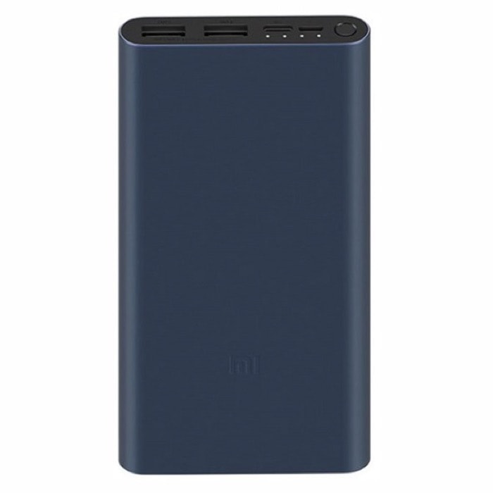 Внешний аккумулятор Xiaomi Mijia Power Bank 3 10000 mAh (чёрный)