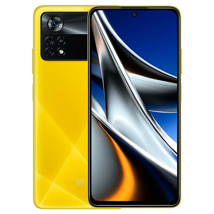 Смартфон Xiaomi POCO X4 Pro 6/128Gb 5G (жёлтый)
