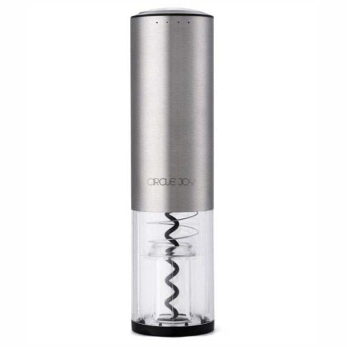 Электрический штопор Xiaomi Circle Joy Round Stainless Electric Wine Opener (серебро)