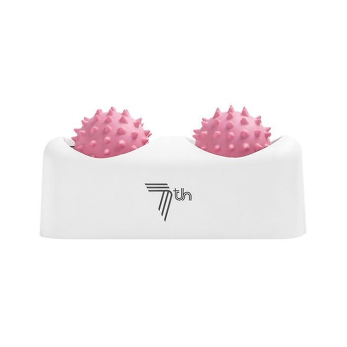 Массажер для ног Xiaomi 7th Foot Hedgehog Massage Ball (розовый)