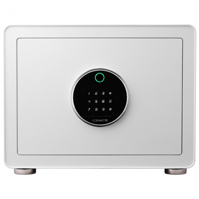 Электронный сейф со сканером отпечатка пальца Xiaomi CRMCR Cayo Anno Iron Pro Safe Box (белый)
