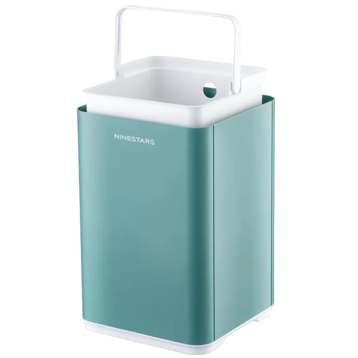 Умное мусорное ведро Xiaomi Ninestars Waterproof Sensor Trash Can 10L (зеленый)