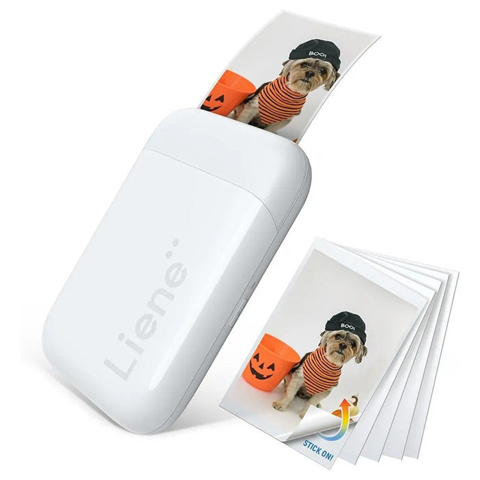 Фотопринтер портативный Xiaomi Liene Portable Photo Printer ZPP110W