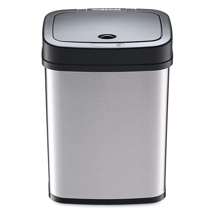 Умное мусорное ведро Xiaomi Ninestars Stainless steel Sensor Trash Can (серебро)