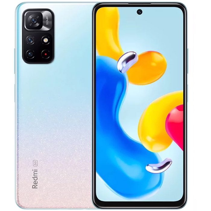 Смартфон Xiaomi Redmi Note 11S 5G 4/64Gb (голубой)