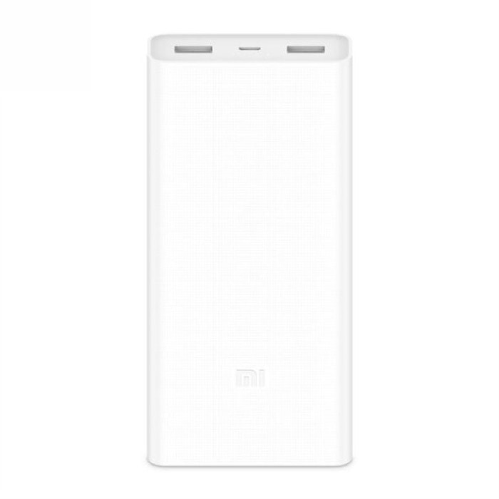 Внешний аккумулятор Xiaomi Mi Power Bank 2C 20000 mAh (белый)