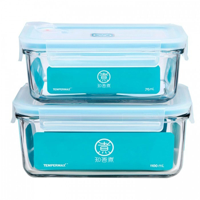 Контейнеры для еды Xiaomi Glass Food Storage Container
