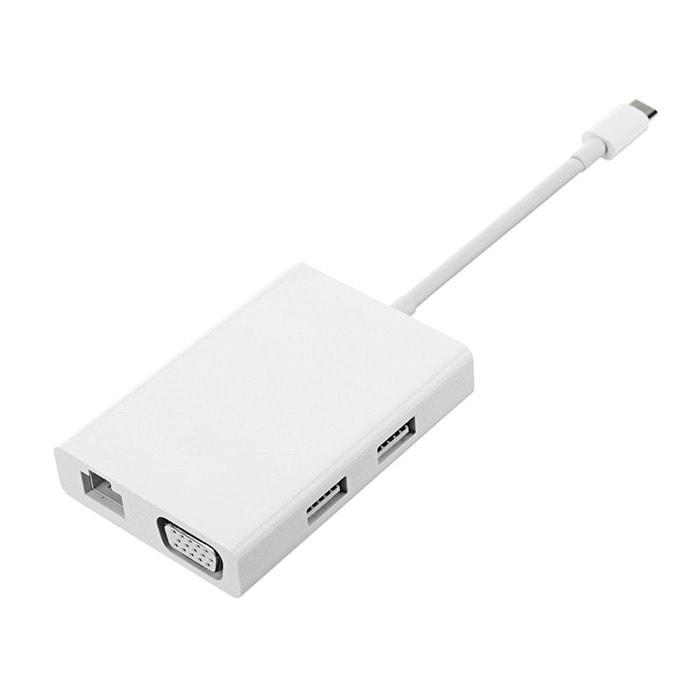 Адаптер Xiaomi USB Type-C/VGA/Ethernet