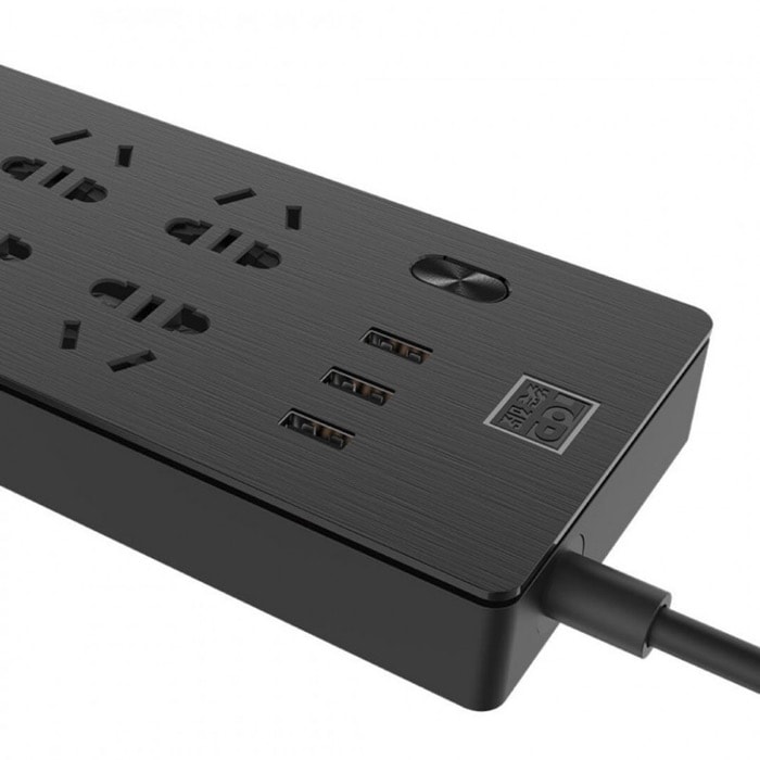 Удлинитель Xiaomi Aigo Power Strip 6 розеток + 3 USB