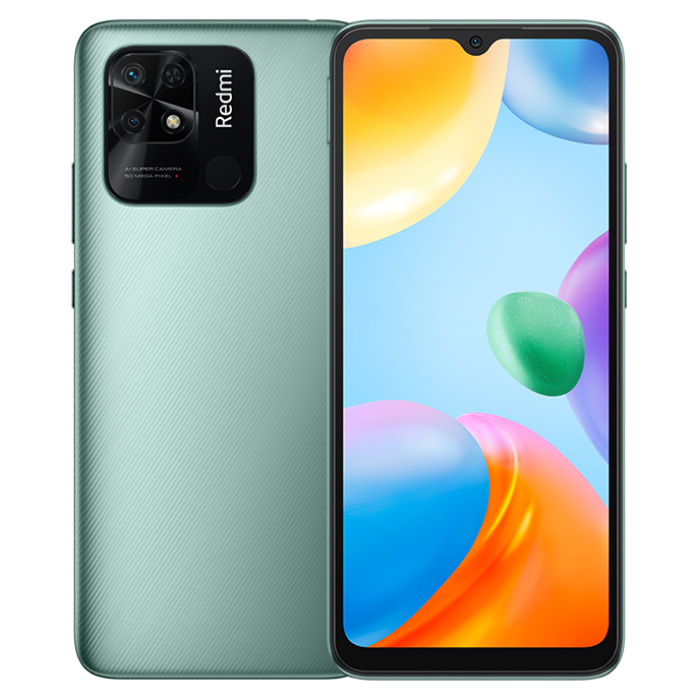 Смартфон Xiaomi Redmi 10C 3/64GB (зелёный)