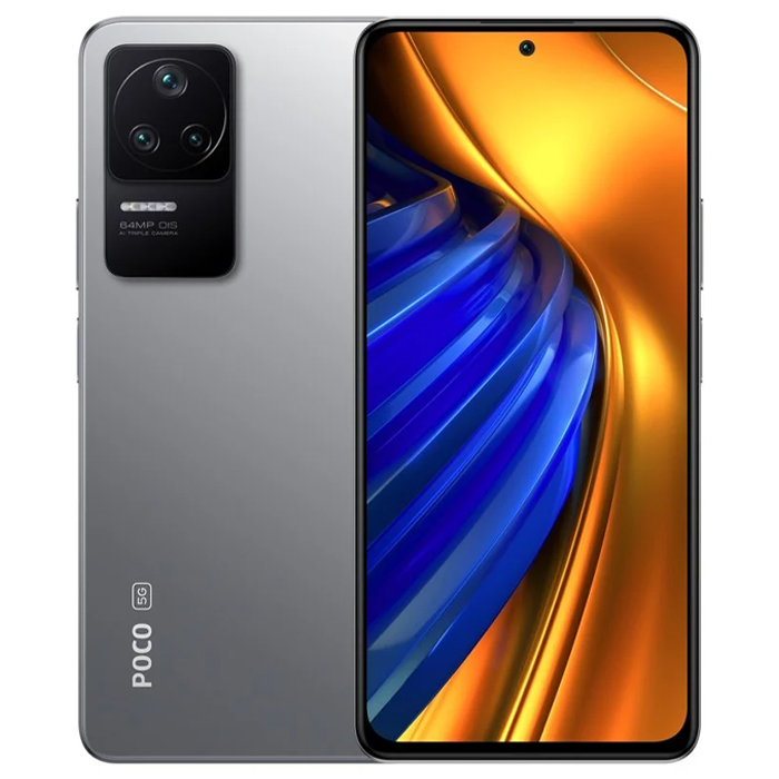 Смартфон Xiaomi POCO F4 6/128Gb (серебро)
