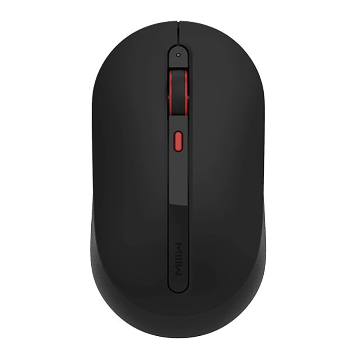 Мышь компьютерная Xiaomi MIIIW Wireless Mute Mouse (чёрная)