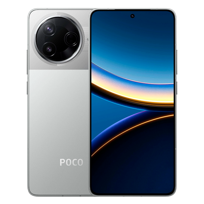 Смартфон Xiaomi POCO F7 Pro 12/256Gb (серебристый)