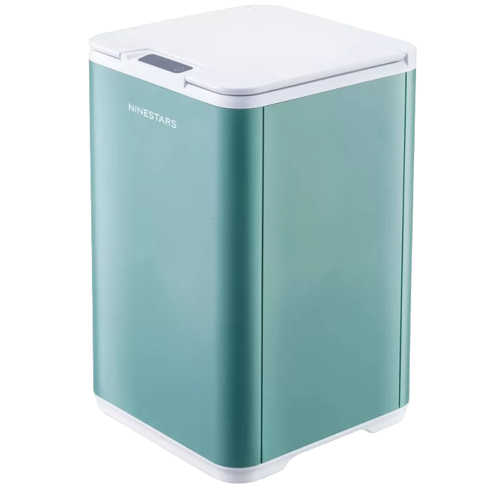 Умное мусорное ведро Xiaomi Ninestars Waterproof Sensor Trash Can 10L (зеленый)