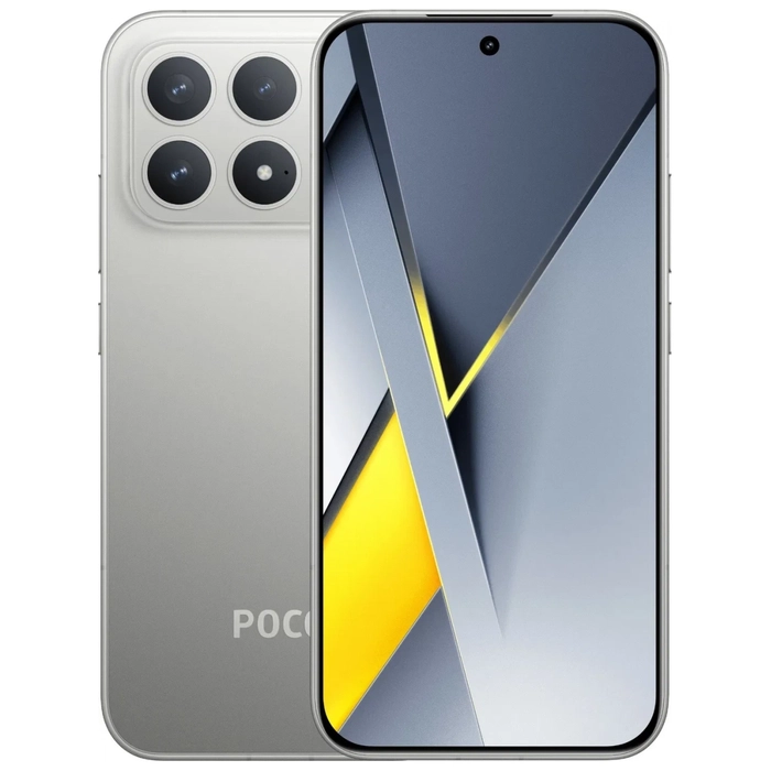 Смартфон Xiaomi POCO F8 Pro 12/512Gb (серебристый)