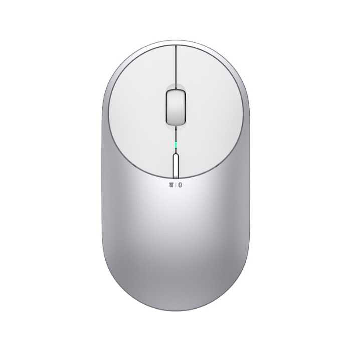 Мышь компьютерная Xiaomi Portable Mouse 2 (серебро)