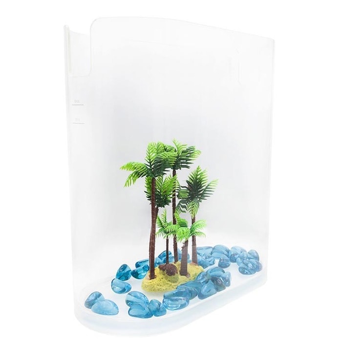 Аквариум Xiaomi Geometry Amphibious Ecological Fish Tank Separable Humidifier (розовый)