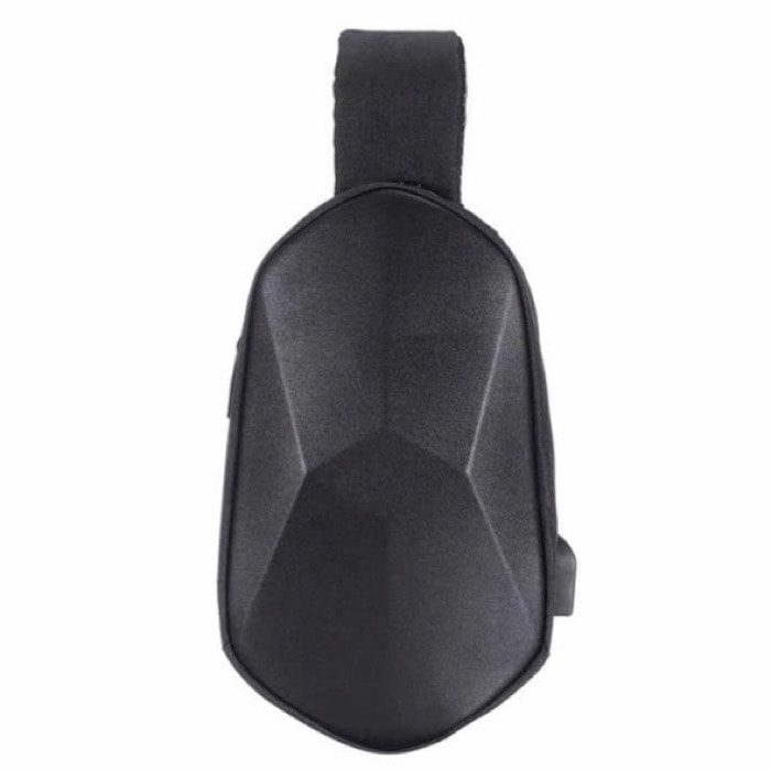 Рюкзак Xiaomi Tajezzo BEABORN Polyhedron Chest Bag PU (чёрный)