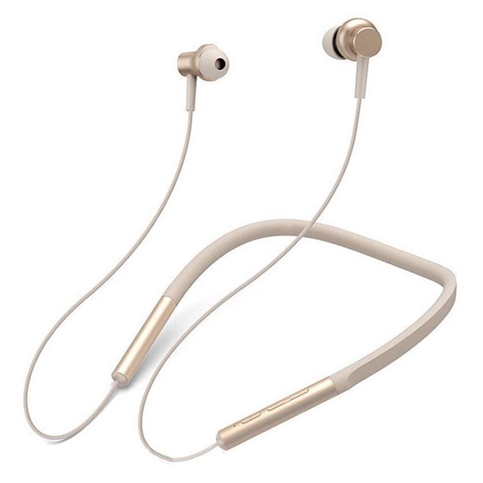 Наушники Xiaomi Mi Bluetooth Collar Earphones (золото)