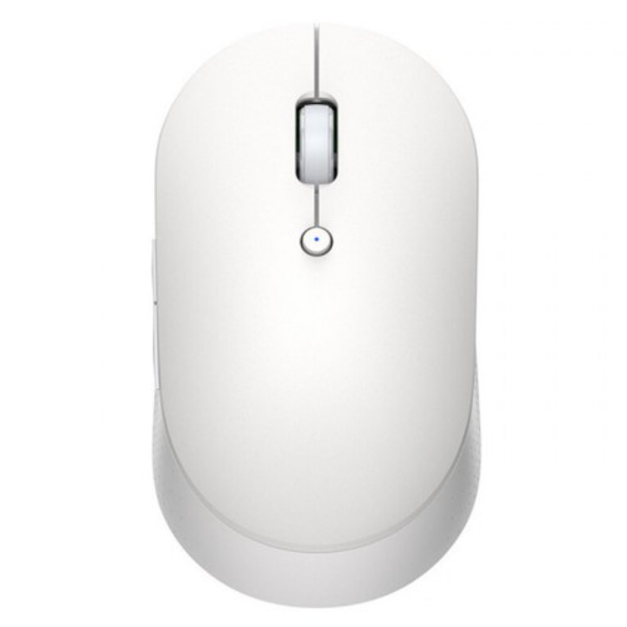Мышь компьютерная Xiaomi Mi Dual Mode Wireless Mouse Silent Edition Receiver (белая)