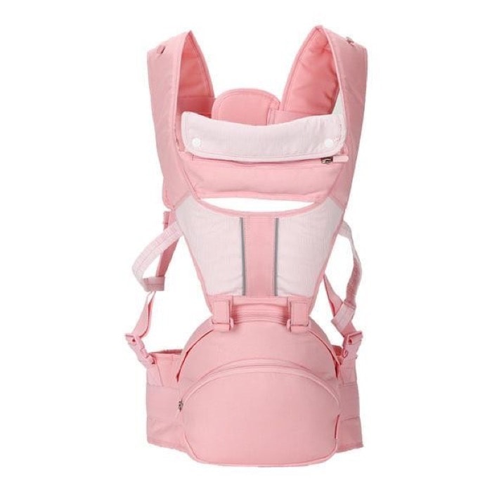 Рюкзак-кенгуру Xiaomi Yung Multifunctional Baby Btraps (розовый)