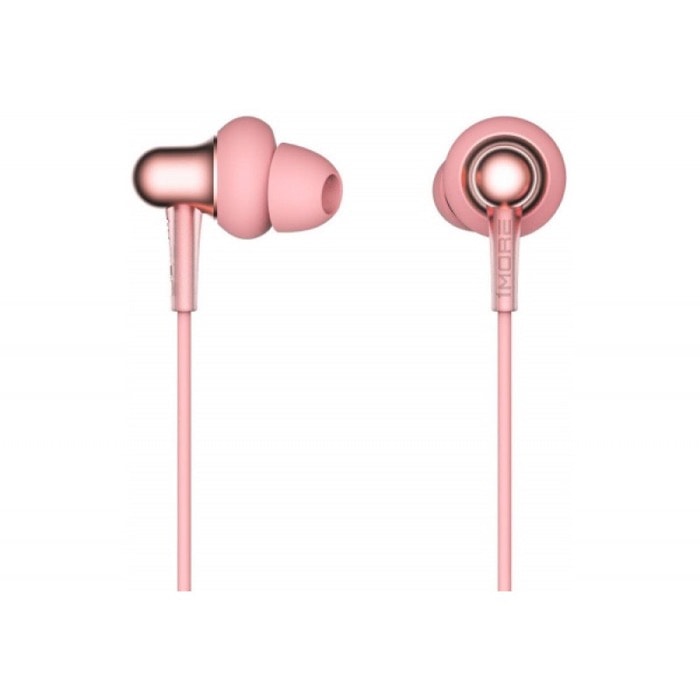 Наушники Xiaomi 1MORE Stylish Dual-Dynamic In-Ear Headphones (розовые)