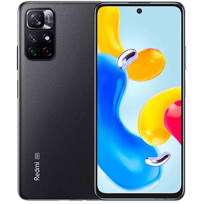 Смартфон Xiaomi Redmi Note 11S 5G 6/128Gb (черный)