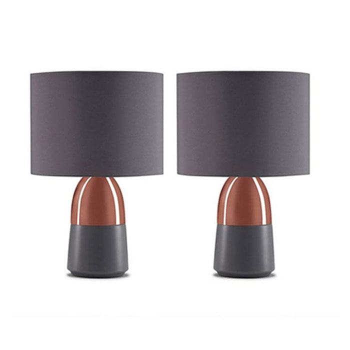 Комплект прикроватных ламп Xiaomi Oudengjiang Bedside Touch Table Lamp (серый)