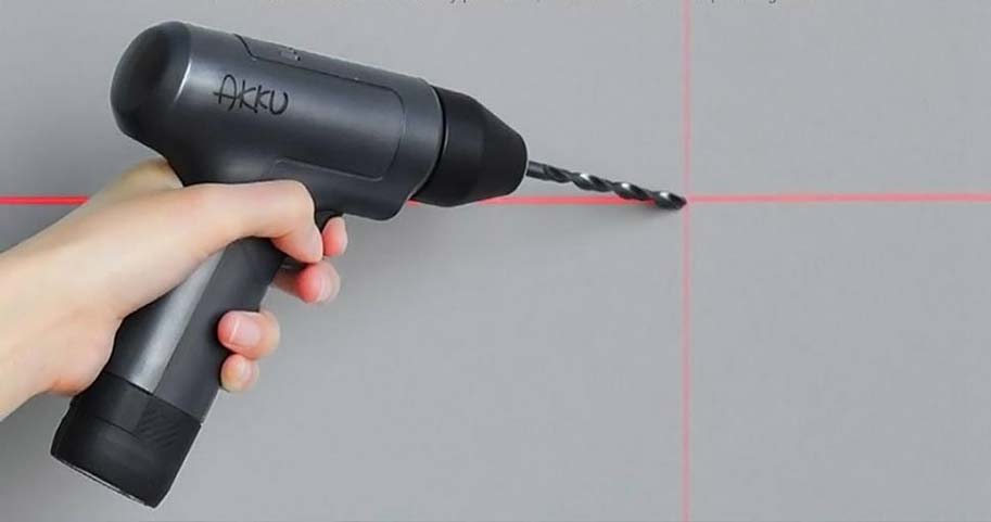 Лазерный уровень - нивелир AKKU Infrared Laser Level Grey (AK311)