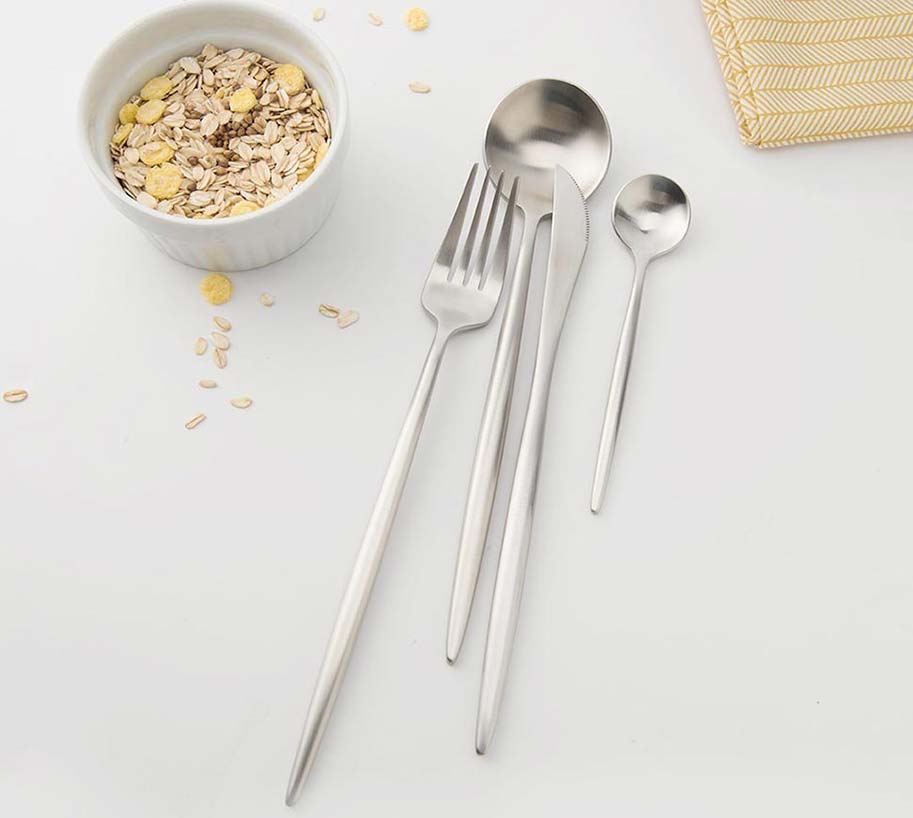 Xiaomi Maison Maxx Stainless Steel Modern Flatware Set Silver