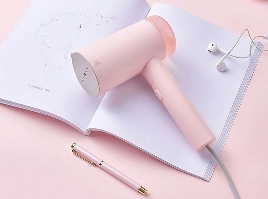 Ручной складной отпариватель Xiaomi Lofans 1000W (Pink)