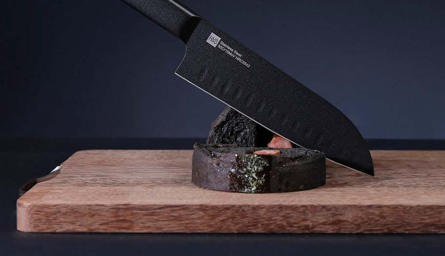Набор ножей Xiaomi Huo Hou Black Heat Knife Set