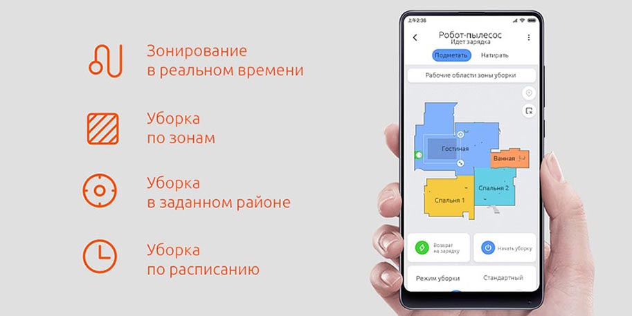 Робот-пылесос Xiaomi Mijia LDS Vacuum Cleaner