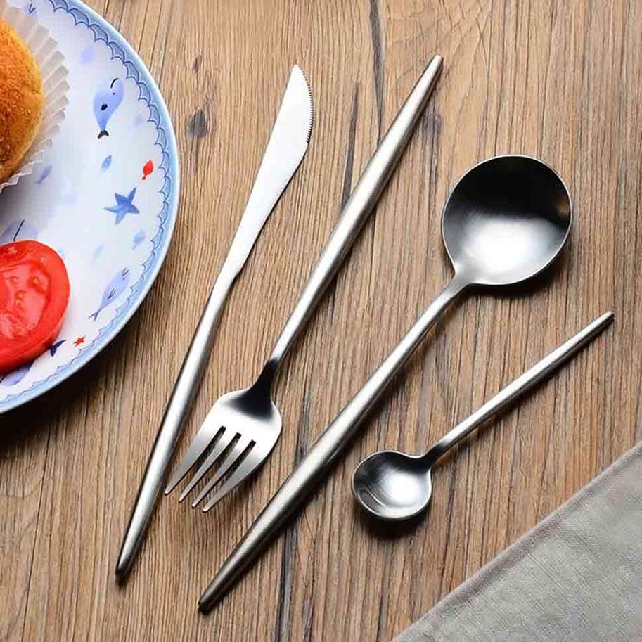 Xiaomi Maison Maxx Stainless Steel Modern Flatware Set Silver