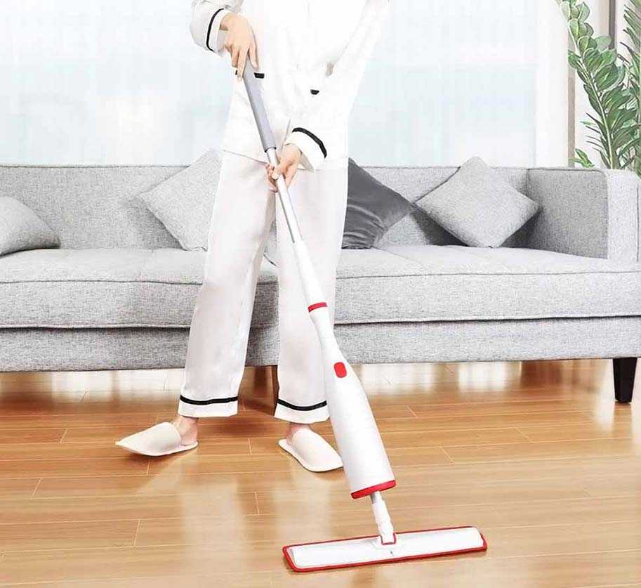 Швабра с функцией отжима iClean Roller Self-Cleaning Mop YE-04