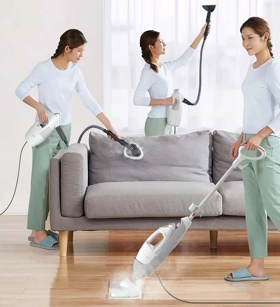 Пароочиститель Deerma Steam Cleaning Mop DEM-ZQ800