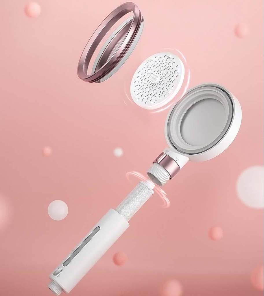 Diiib Dechloration Pressurized Beauty Shower White