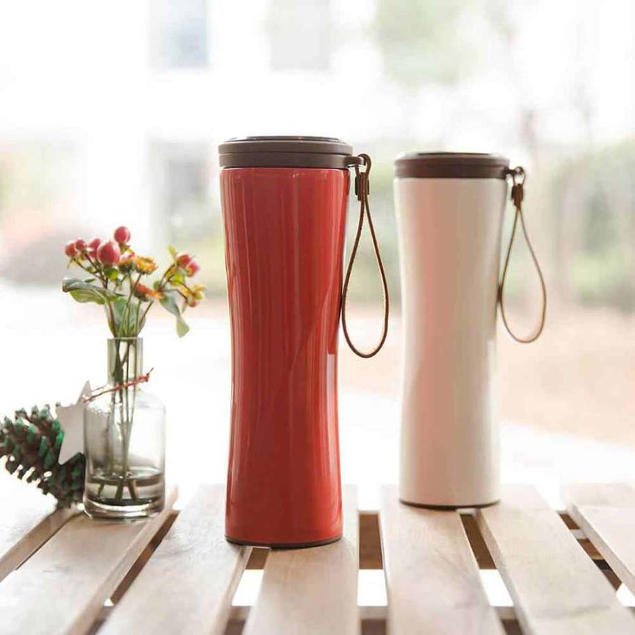Xiaomi Moka Kiss Kiss Fish Light Smart Insulation Cup Red