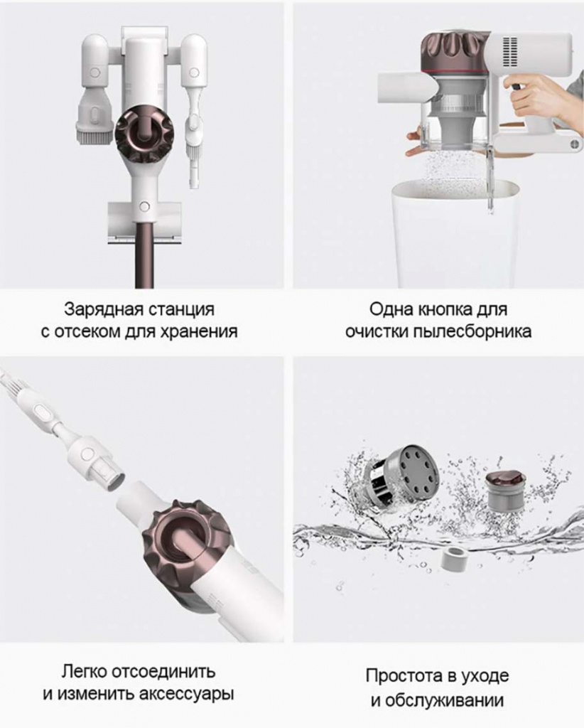 Беспроводной пылесос Xiaomi Dreame XR Premium
