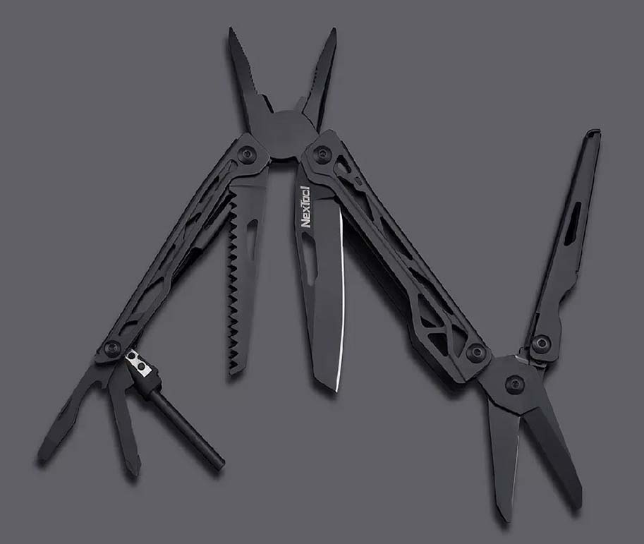 Мультитул NexTool Multifunctional Knife Black
