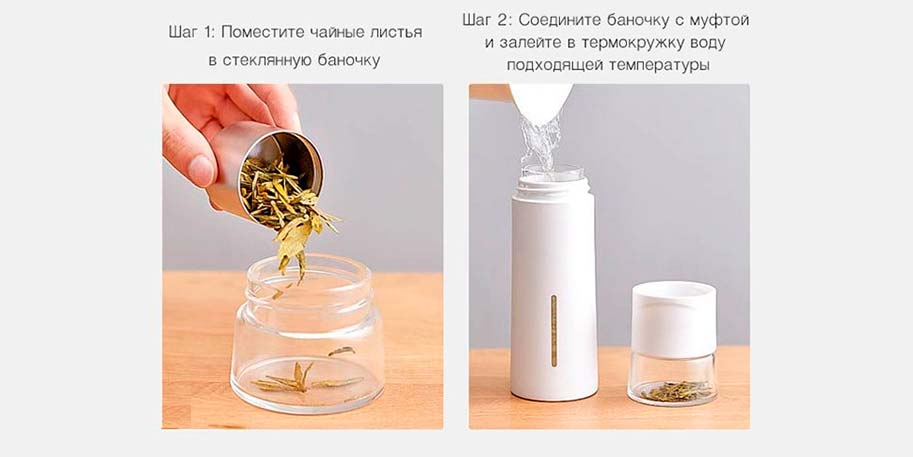Xiaomi Pinztea Tea Water Separation Cup