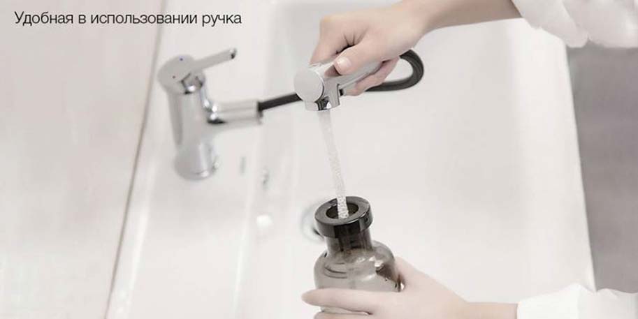 Смеситель с душем для раковины Xiaomi Diiib Extracting Faucet