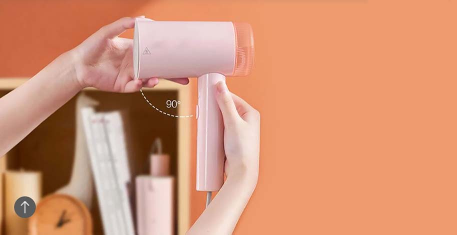 Ручной складной отпариватель Xiaomi Lofans 1000W (Pink)