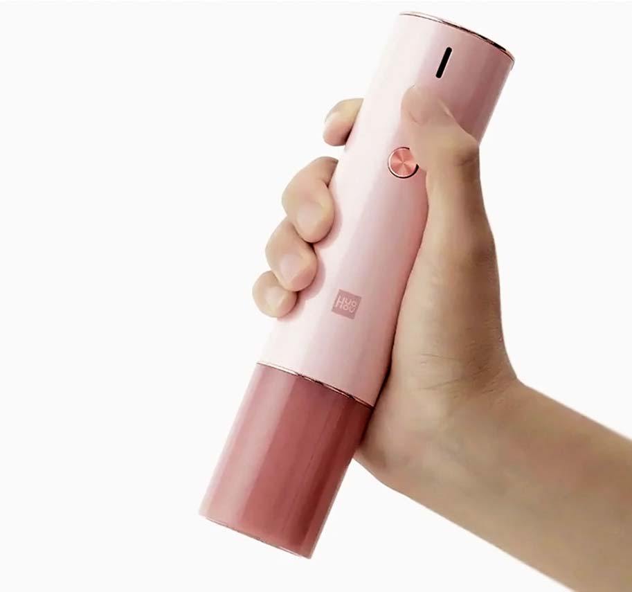 Штопор Huo Hou Electric Wine Opener Pink