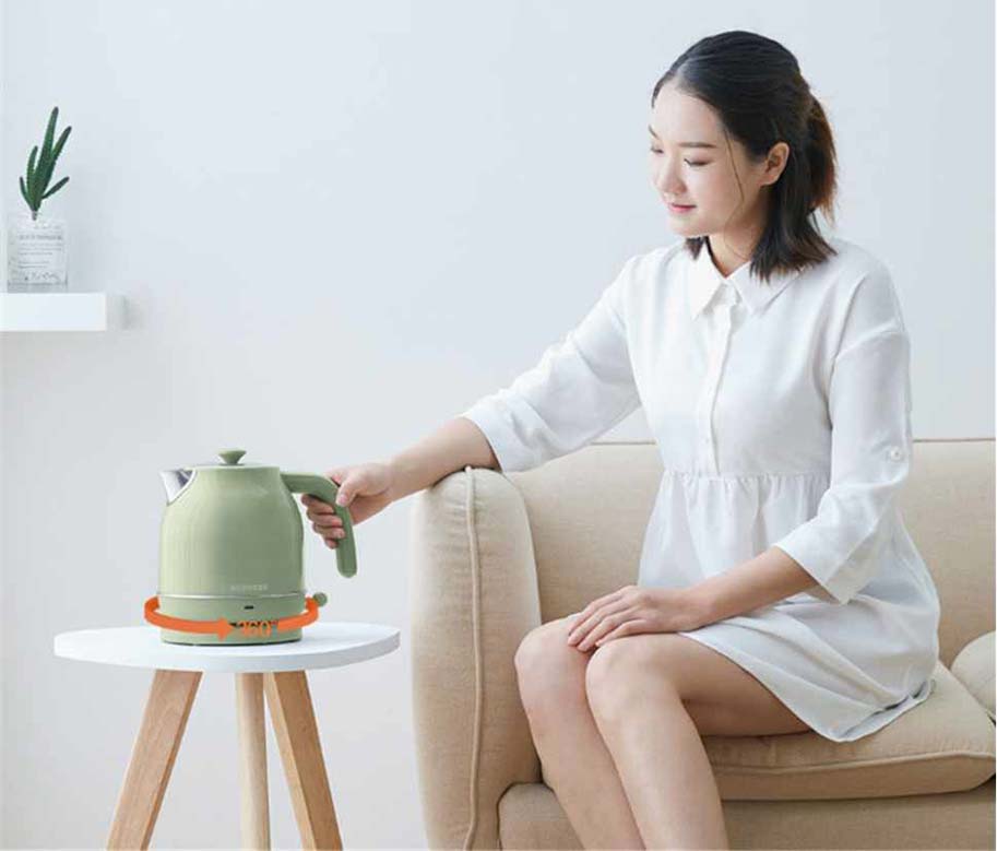 Qcooker Electric Kettle Green